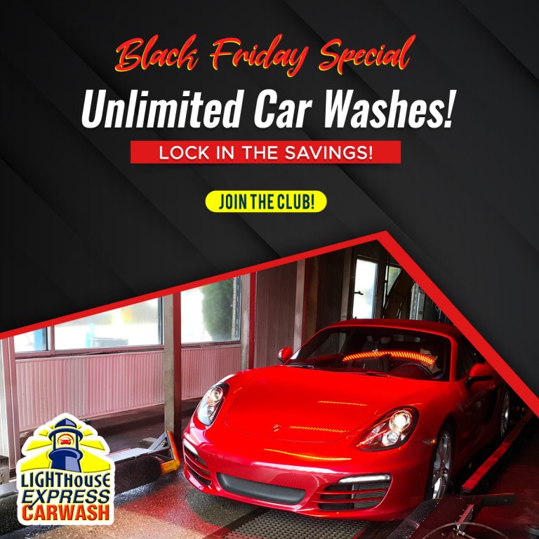BLACK FRIDAY 2020 DEALS at Lighthouse Express Car Wash Lighthouse Express Car Wash